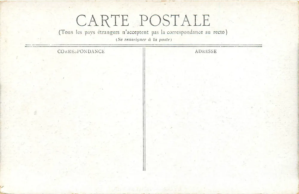 LYON — Hôtel de Ville — C.E.R. Paris - Verso