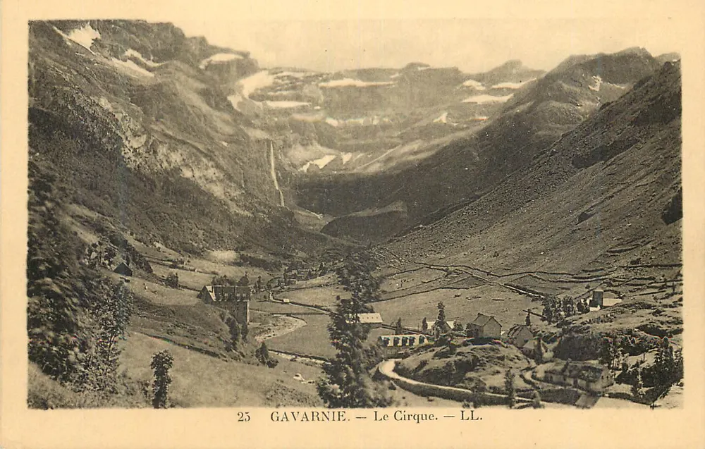 Gavarnie — O Circo — LL. - Frente