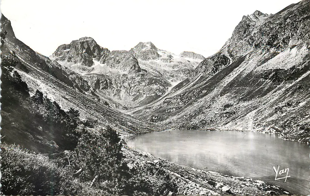 See Estom — Tal der Lutour — Ausgabe QUINAULT, Lourdes - Vorderseite