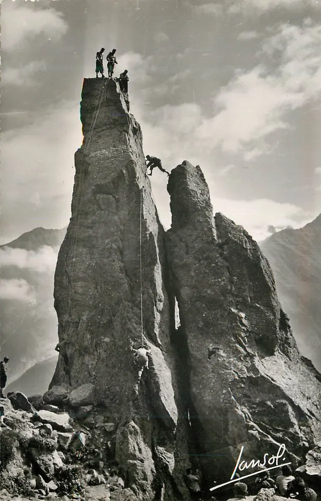 Klettern auf der Aiguillette — Argentières (Haute-Savoie) — Jansol - Vorderseite