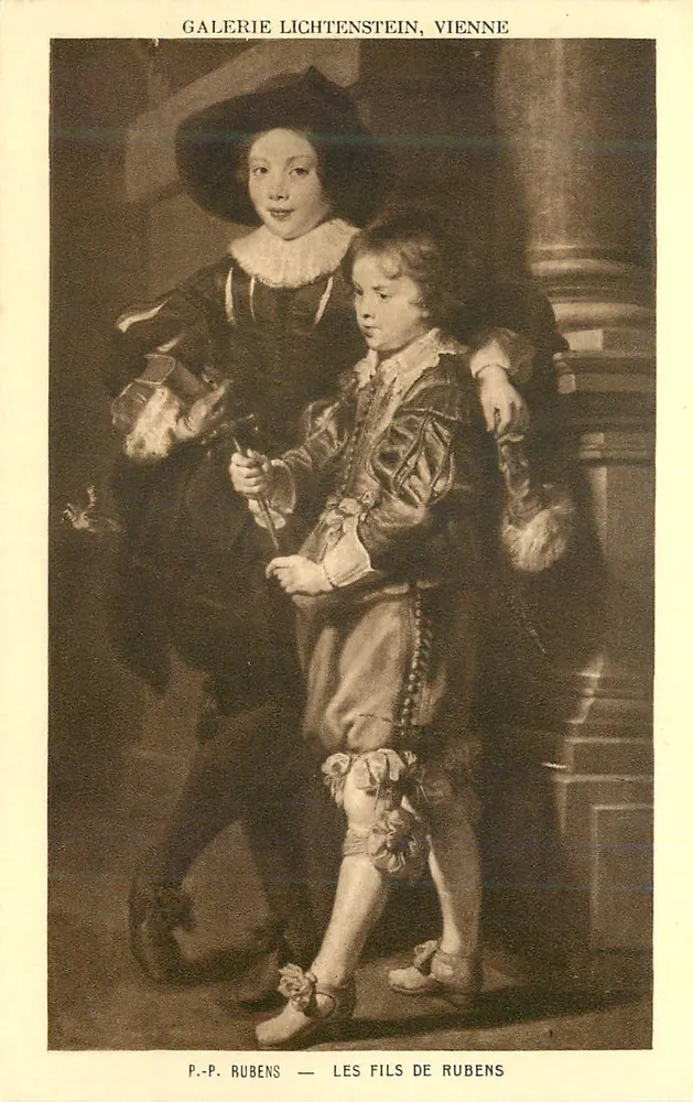 Die Söhne Rubens — Galerie Lichtenstein, Wien - Vorderseite