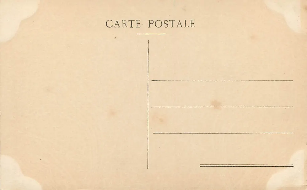 Euran-les-Bains (Dintorni) — L'Abbazia di Maraïche — Collezione Sourle Cachat, N° 124 - Verso