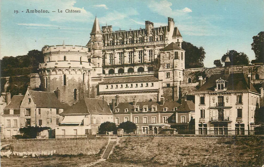 Amboise — O Castelo — Edição das Galerias Modernas — n°19 - Frente