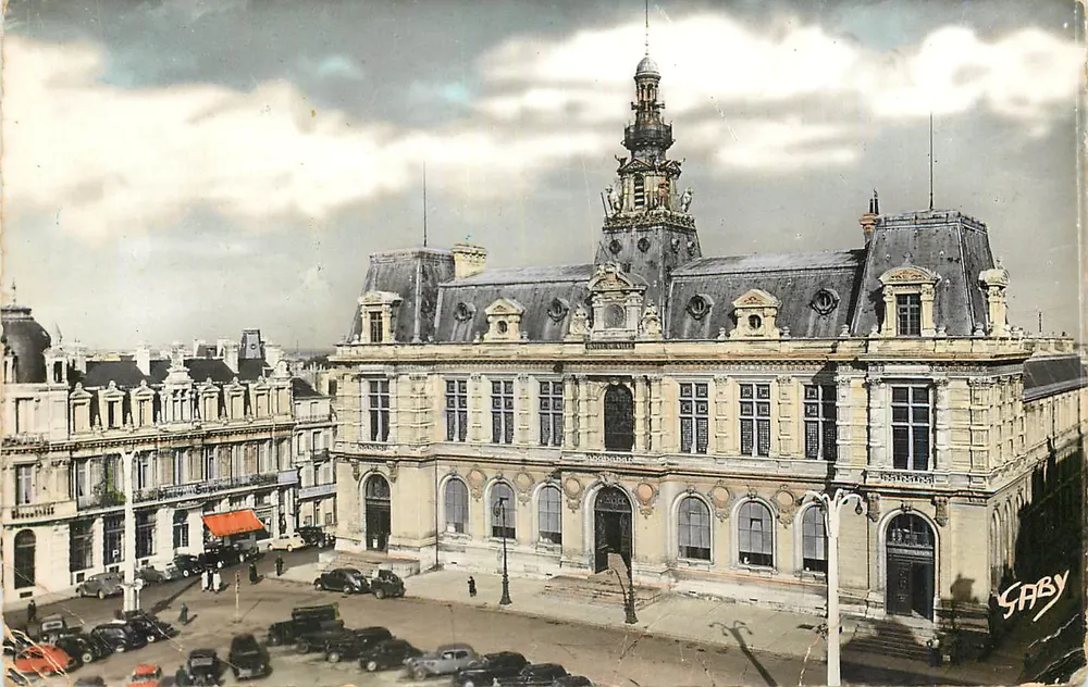 Poitiers — O Hotel de Ville — Saby - Frente