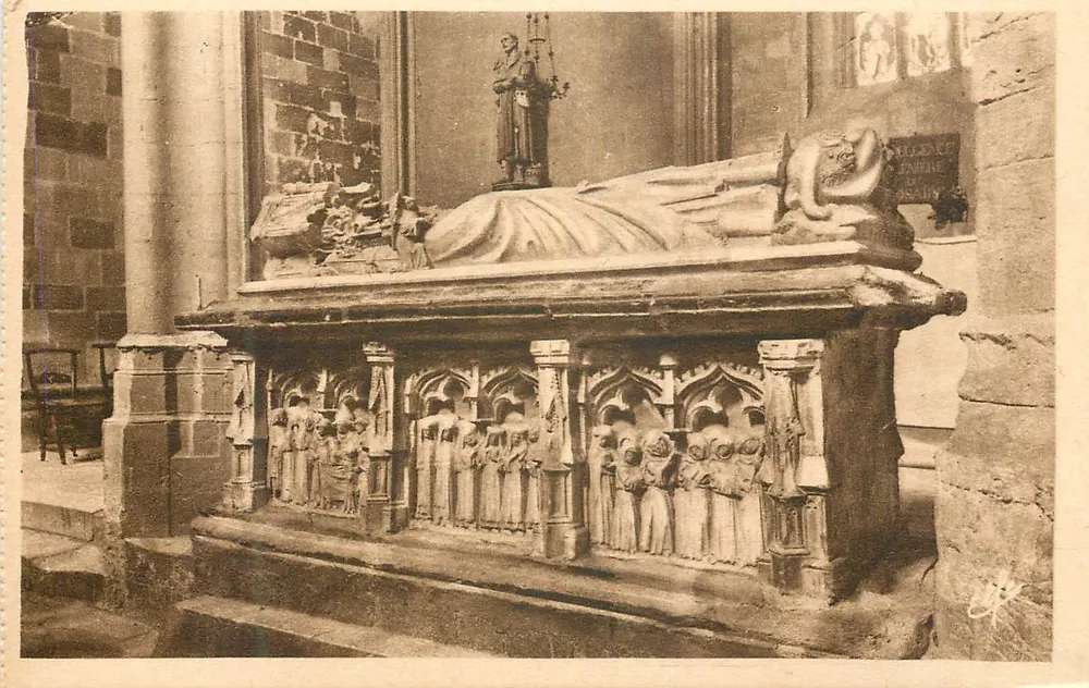 Tombeau de Hugues de Castellionne — Saint-Bertrand-de-Comminges — Éditions Labouche frères - Recto