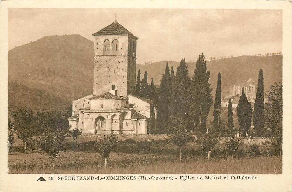 St-Bertrand-de-Comminges (Hte-Garonne) — Kirche St-Just und Kathedrale — Verlag ARA, Nr. 46 - Vorderseite