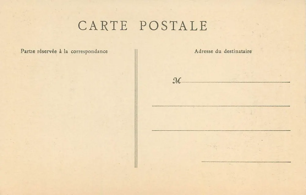 Invocat. à sainte Geneviève — Peintures murales du Panthéon — B.F., Paris - Verso