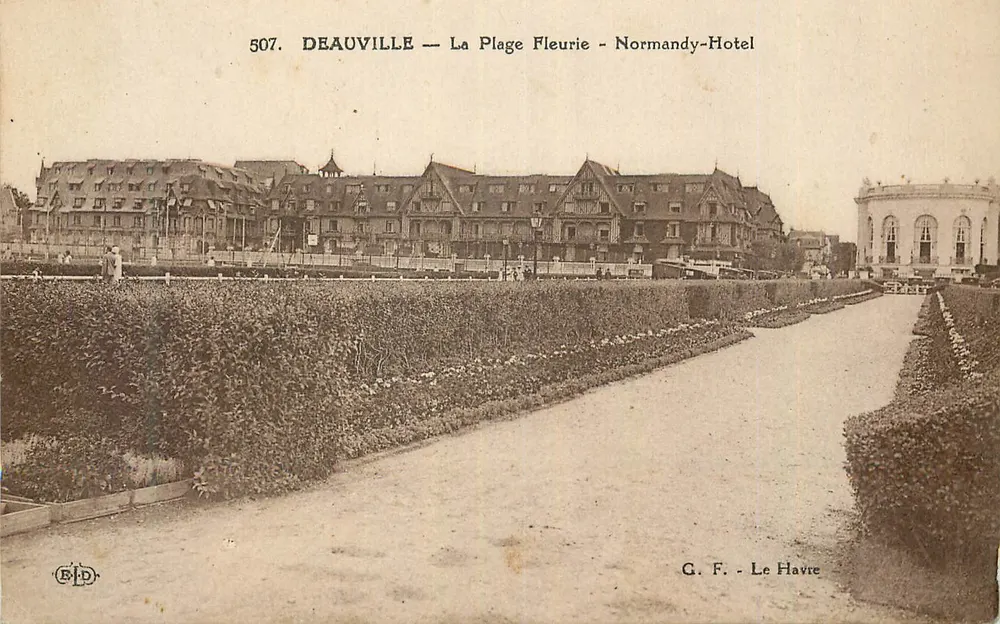 Deauville — La Plage Fleurie - Normandy-Hotel - Recto