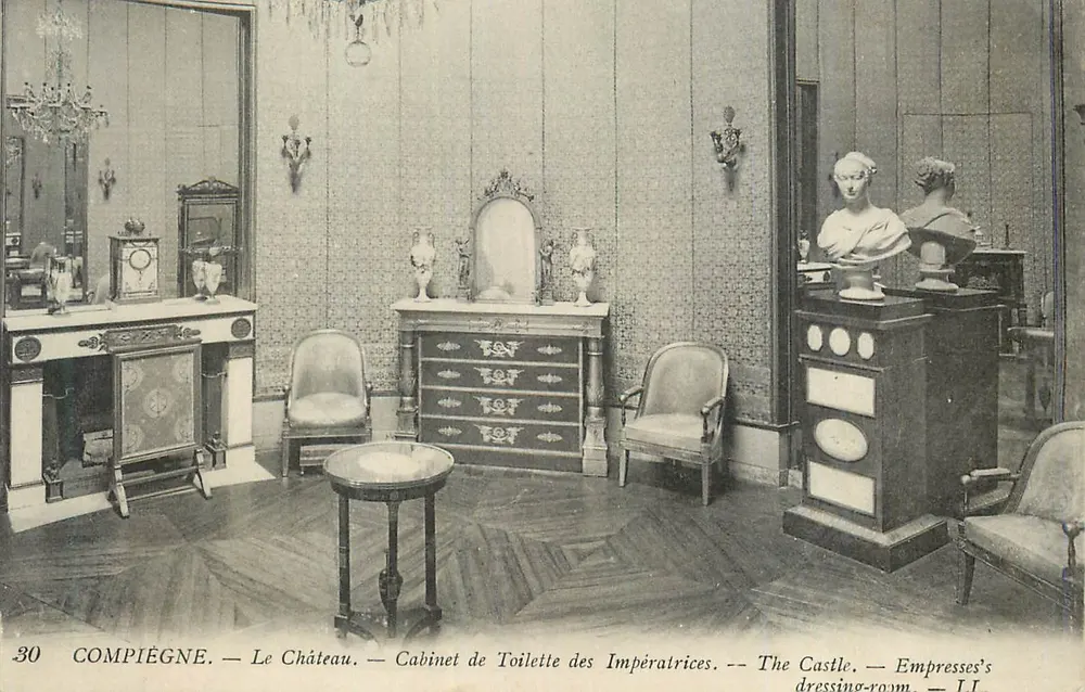 Compiègne — Schloss — Toilettenkabinett der Kaiserinnen — LL Nr. 30 - Vorderseite