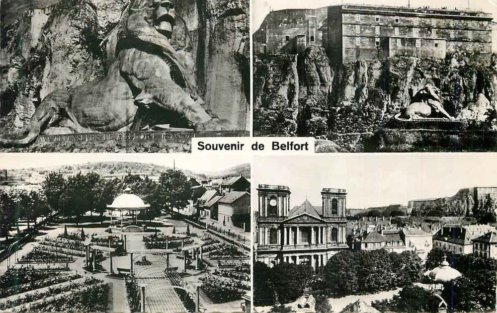 Belfort — Souvenir de Belfort — Cie des Arts Photomécaniques - Recto