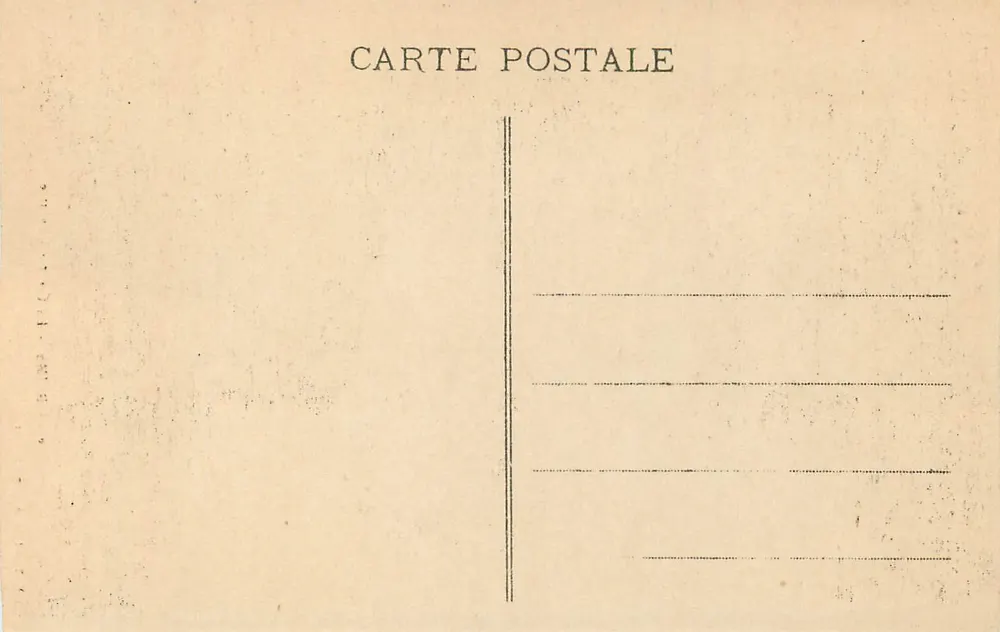 Reims - A Corte - Capítulo — V. Thuillier, editor, Reims, n° 294 - Verso