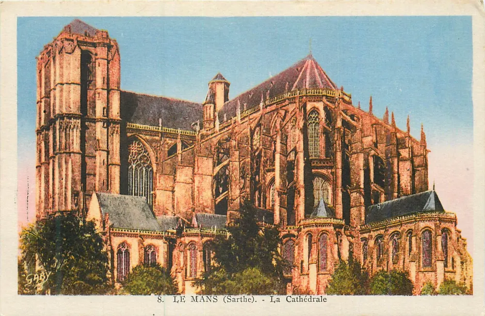 Le Mans (Sarthe) - De Kathedraal — Jonone Edities, Nantes - Voorkant