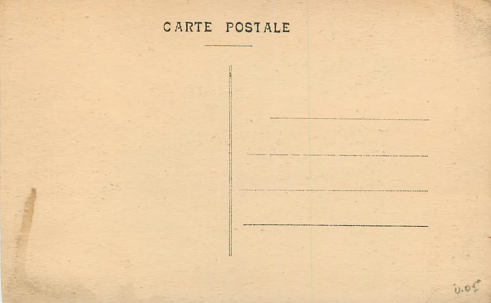 La BÉNÉDICTINE, in Fécamp — Fassade der Geschäftsstelle und des Laboratoriums — Ausgabe von La Bénédictine - Rückseite