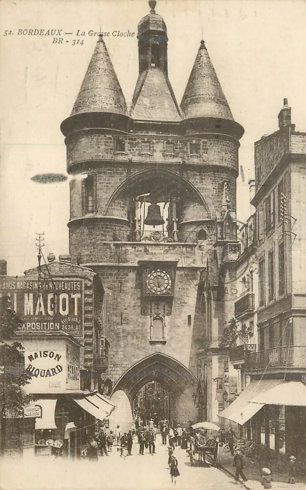 Bordeaux — A Torre da Grasse Cloche — Editor BR-314 - Frente
