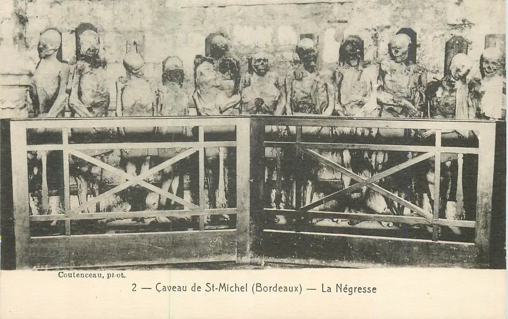 Caveau de St-Michel (Bordeaux) — La Négresse — Coutenceau, pl. ot. - Recto