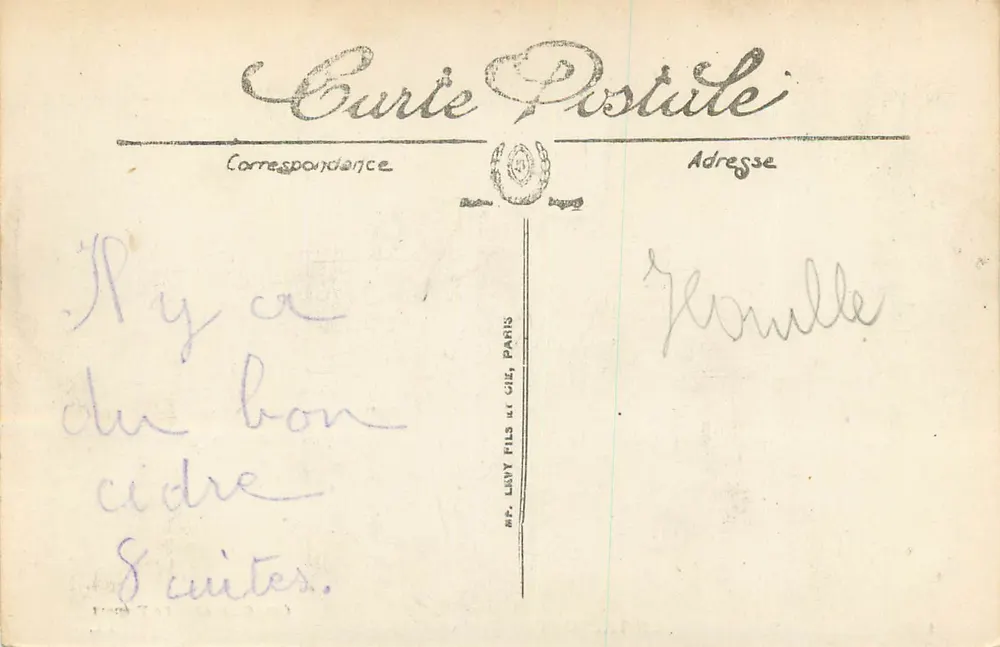 Le Tréport — Vista Geral — Édit. Castelot — Le Tréport LL - Verso