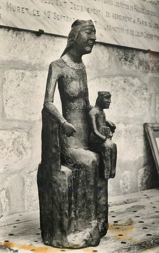 Statue de la Vierge (XIIe s.) — Rocamadour (Lot) — Éditions Vertuel, série 194 bis - Recto
