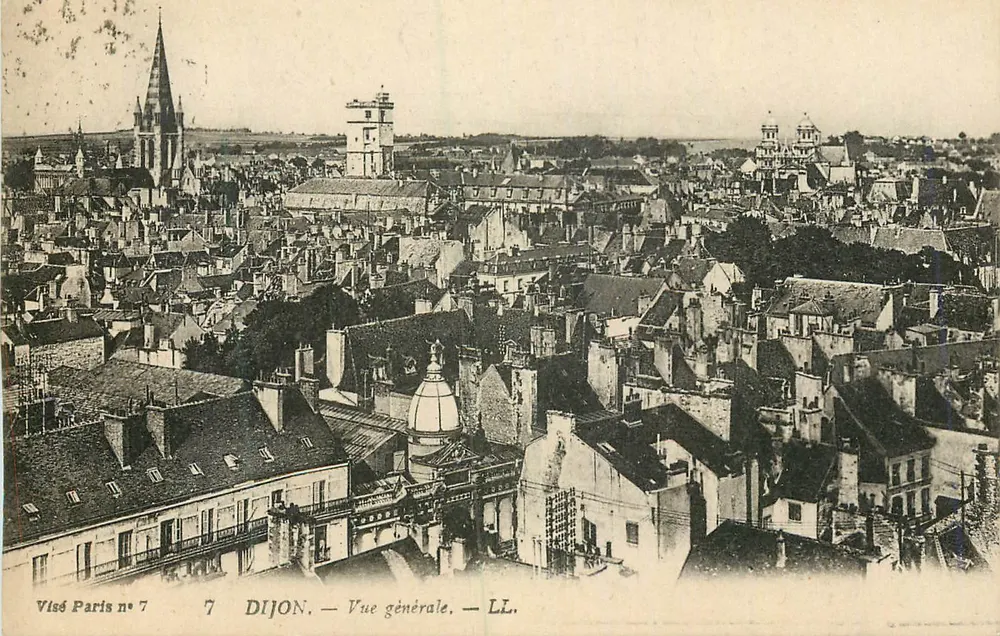 Dijon — Vista geral — LL. Visé Paris n° 7 - Frente