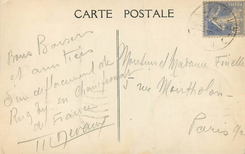 Bourges — Hotel Lallemant. Die Turm und Eingangstor. - Rückseite