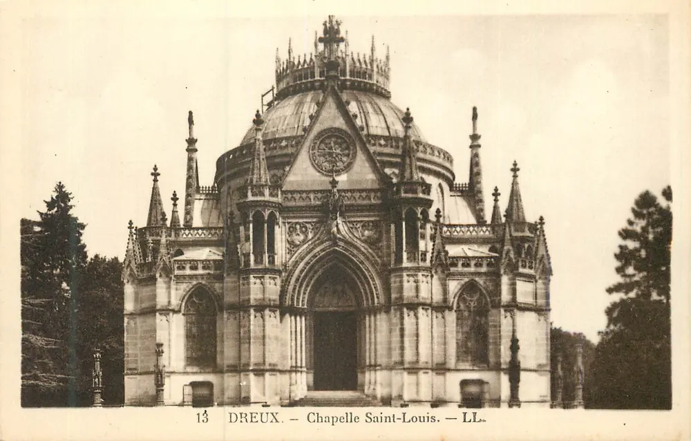 Dreux — Capela São Luís — LL. - Frente