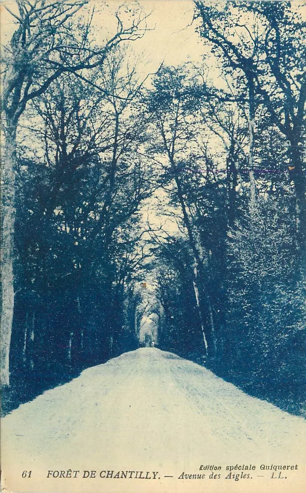 Floresta de Chantilly — Avenida das Águias — Edição Especial Quiqueret - Frente