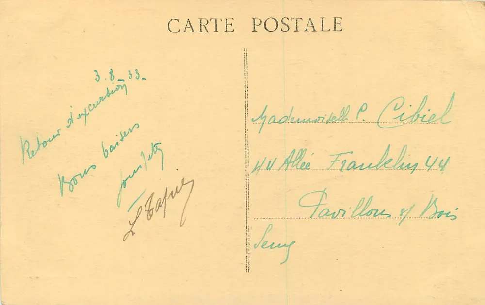 ST-PÈRE-sous-VÉZELAY — Portail de l'Église — Phot. Combier-Nâcon - Verso