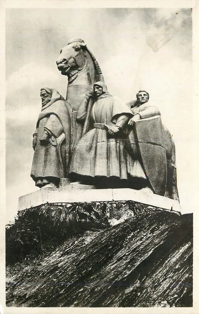 Schloss Regnault — Denkmal der vier Söhne Aymons — Ausgabe CORDIER, Charleville - Vorderseite