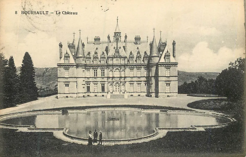 Boursault — O Castelo — Editor não identificado, n° de série 8 - Frente