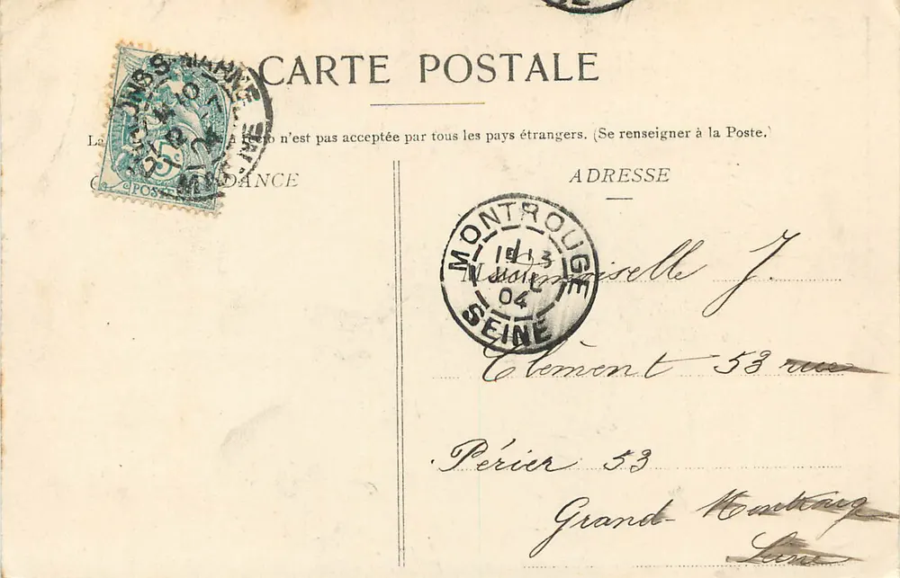 Chalons-sur-Marne — The Cathedral — L. Coëx, publisher, Châlons-sur-Marne. - Back