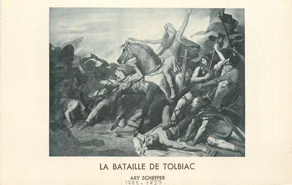 तोल्बियाक के लड़ाई — अरी शेफर, 1857 - आगे