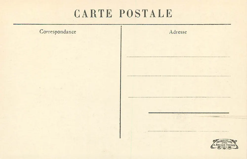 Innenansicht der Kathedrale Notre-Dame d'Auteuil — Librairie St-Joseph, 66, rue Théophile Gautier - Rückseite