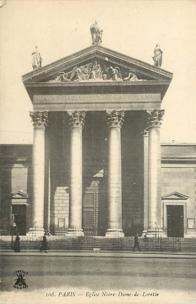 Paris — Igreja de Nossa Senhora de Loreto — L'Abéille, n°108 - Frente