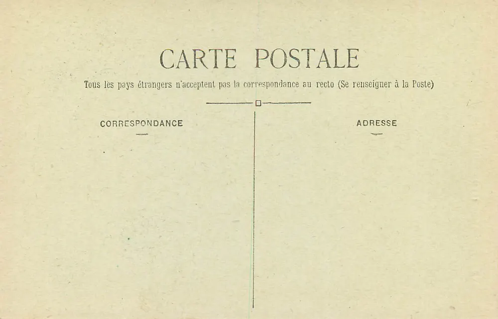 Paris (11º) - Igreja de São Ambrozio — C.M. n°638 - Verso