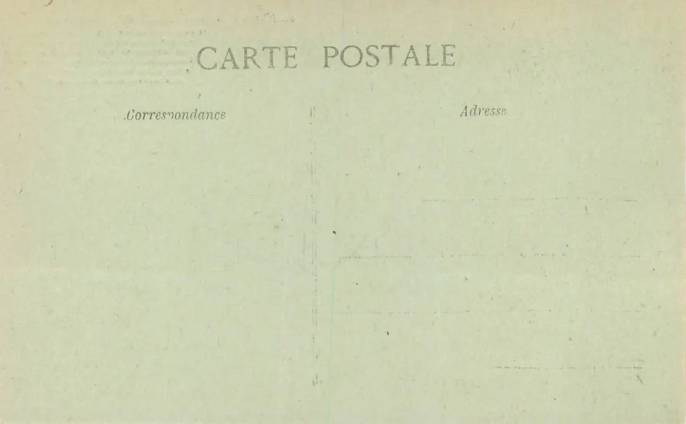 Joigny (Yonne) — Abside da Igreja de São João — Coleção J. D. Saur - Verso