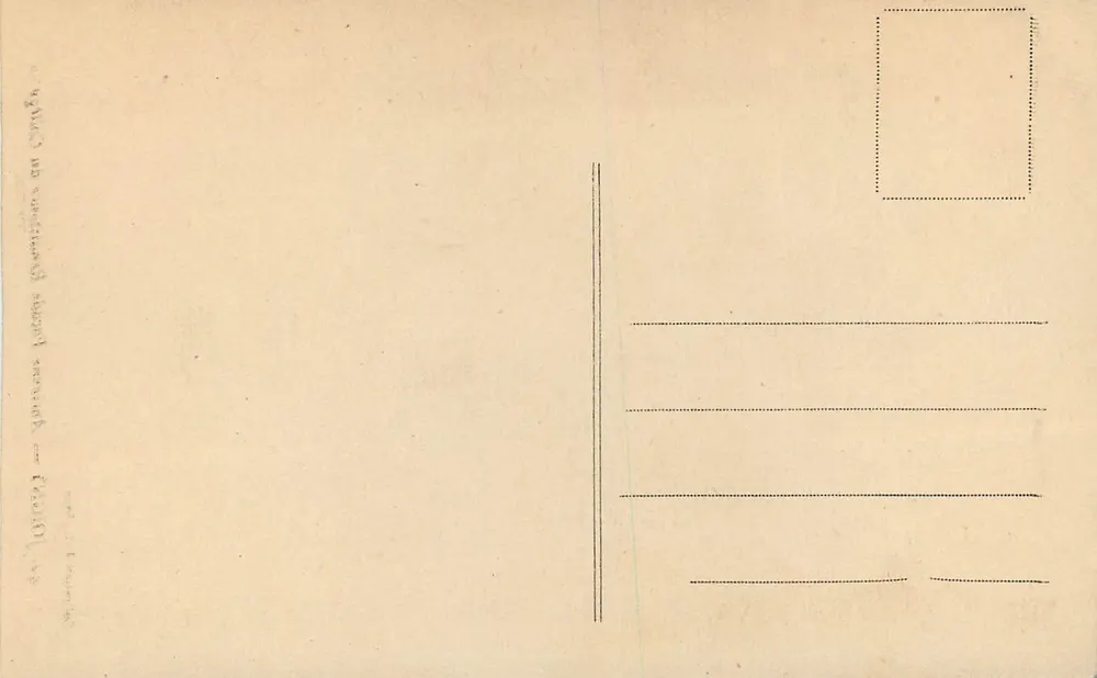 Joigny — Antiga Fachada Renascentista do Colégio — Coleção J. D. Saus - Verso