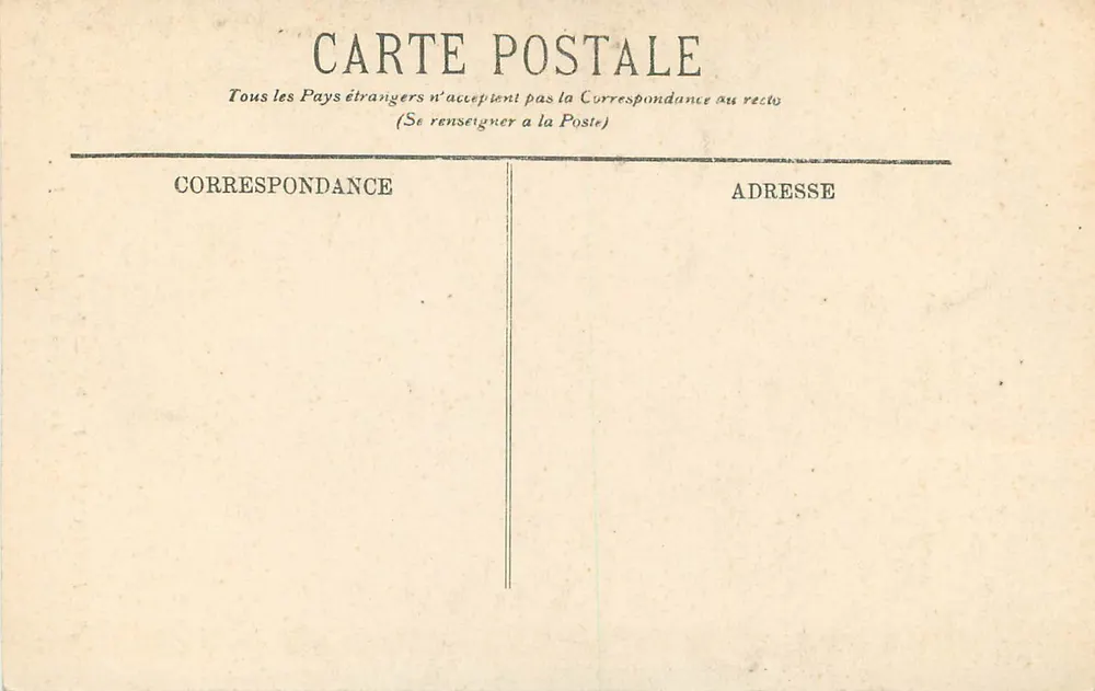 Environs de Vichy — Busset — Le Château et l'Église — LL. - Verso