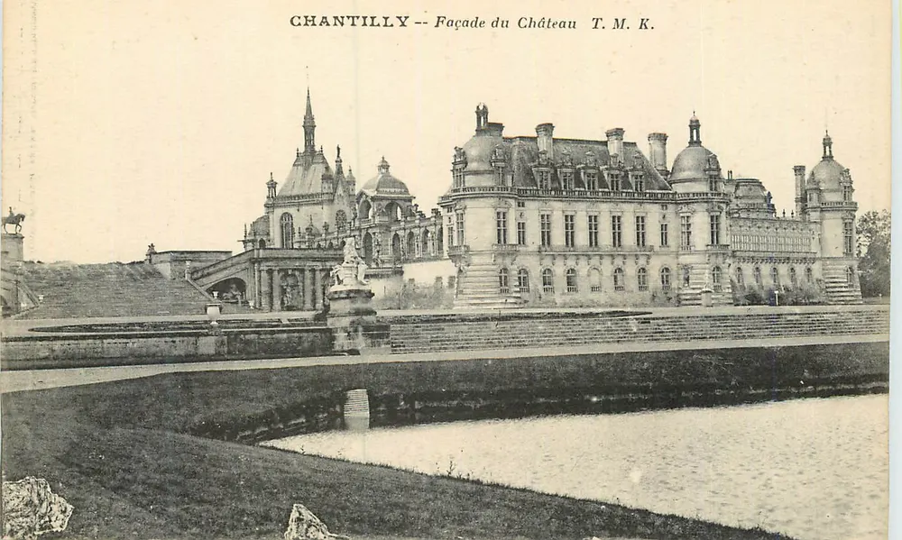 Chantilly — Fronton Zamku — T. M. K. - Awers