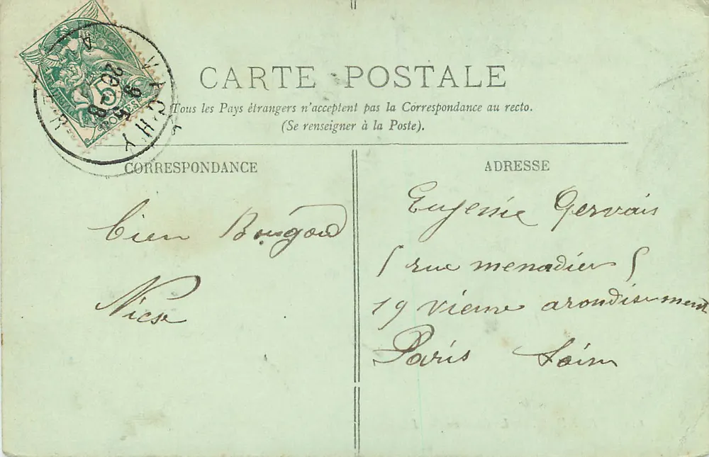 Randan — Zamek — LL. — n° 134 - Rewers