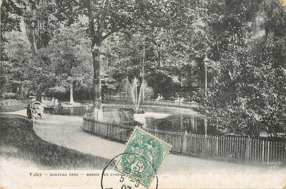 Vichy — Novo Parque — Lago dos Patos — editor Staerck & Cie - Frente