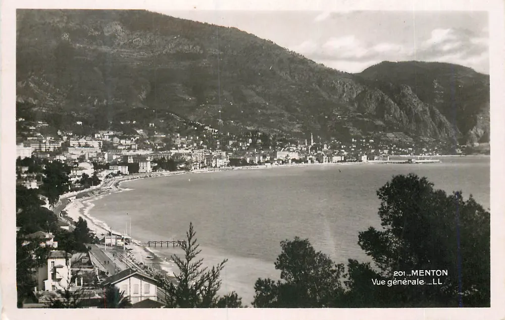 Menton — Vista geral — Les Belles Éditions, Nice - Frente