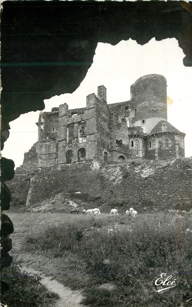 Schloss Murol — Ruinen und Schafe — Verlag Elce - Vorderseite