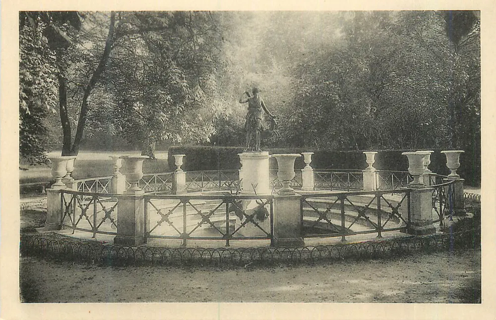 Schloss Fontainebleau — Die Fontäne der Diana — Edition der Nationalmuseen, Nr. 45 - Vorderseite