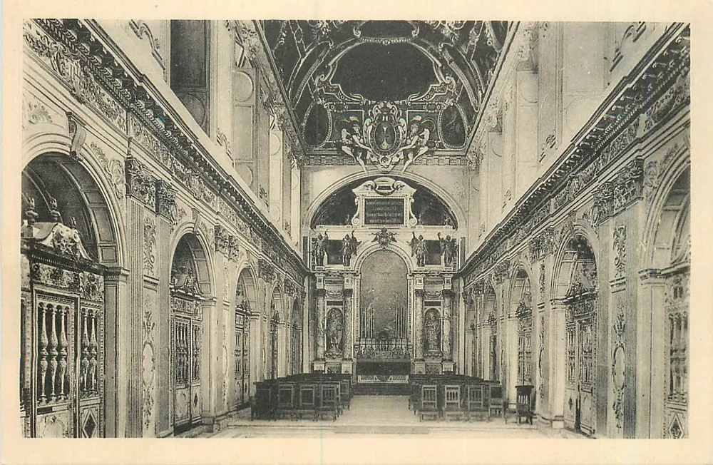Kapelle der Heiligen Dreifaltigkeit — Schloss Fontainebleau — Ausgabe der Nationalmuseen - Vorderseite