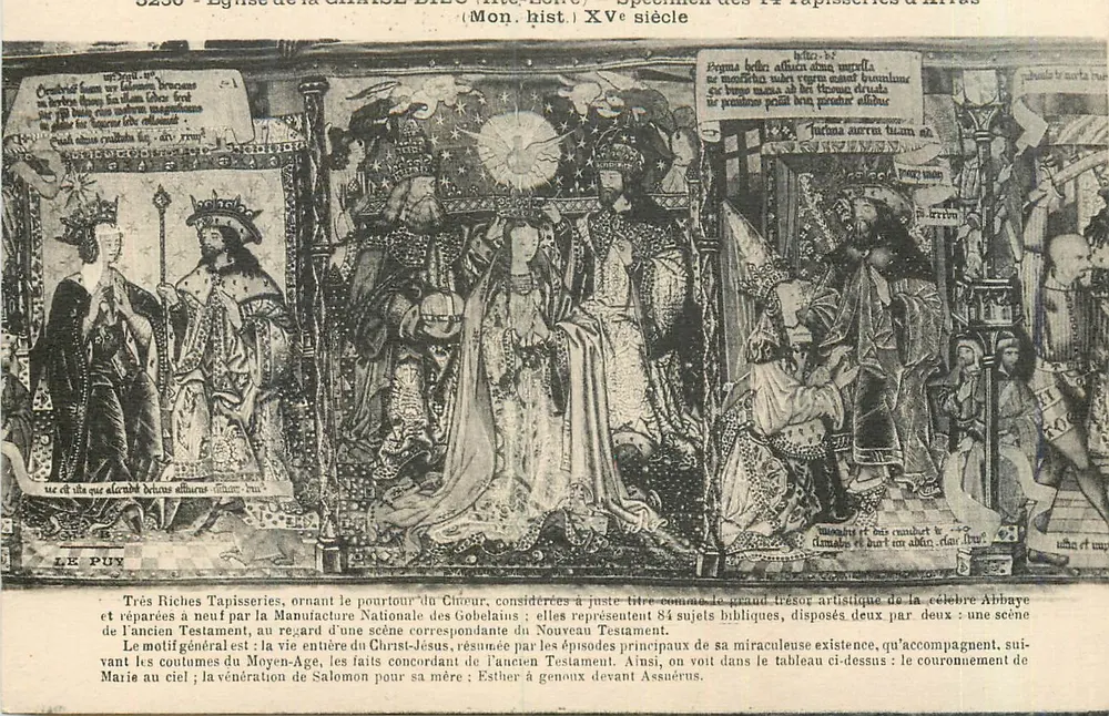 Kirche der Gimise Délo (Kunstgeschichte | 15. Jahrhundert) — Exemplar der 14 Teppiche von Irrus — Kunstausgaben Margeril-Bremond - Vorderseite