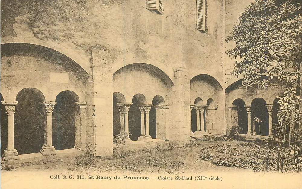 St-Rémy-de-Provence — Claustro de São Paulo (século XII) — Coll. A G. 011 - Frente