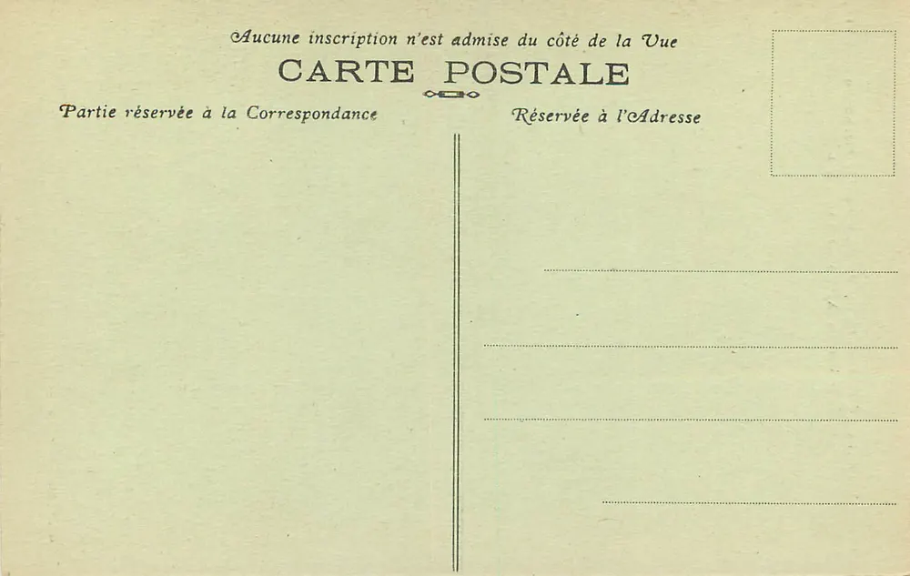 Saint-Romain-le-Puy — Ruines du Prieuré sur le Pic, ancien couvent des Oratoriens (XIe siècle) — Côté Est. — Édité par E. Boffier, imprimeur. - Verso