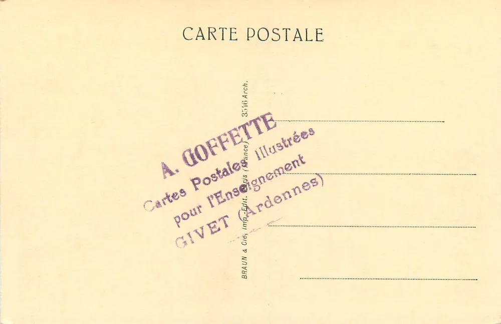 Poitiers — Église Notre-Dame la Grande — A. Goffette - Verso