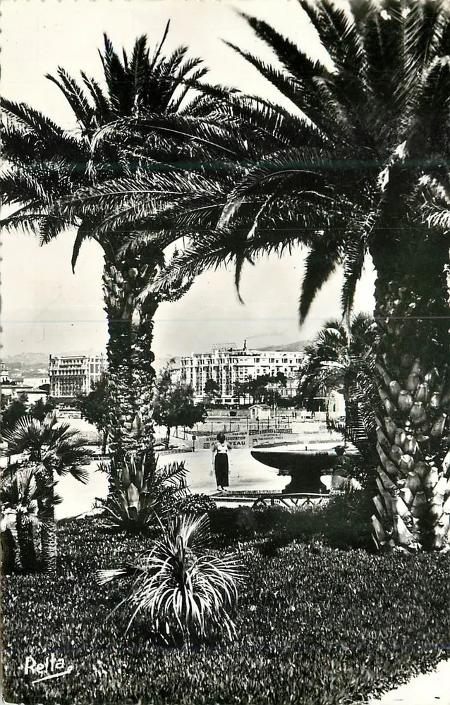 Cannes — O Parque Albert — editor Relta - Frente