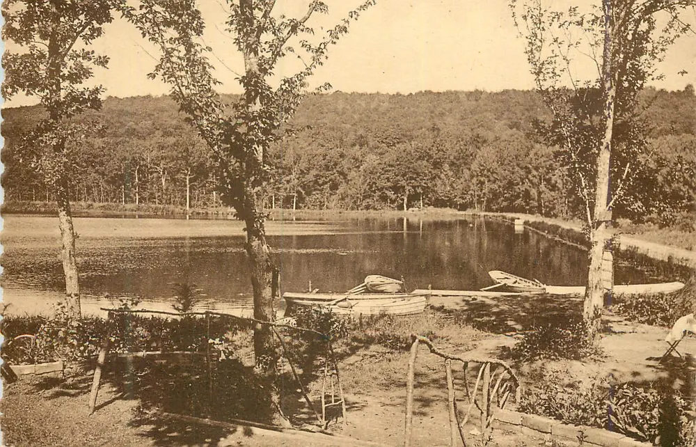 Contrexéville — Le Lac de la Folie — Édition spéciale Dodin - Recto