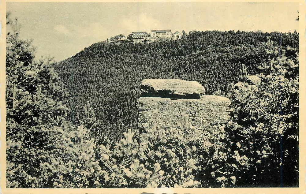 Mont Sainte-Odile — O Convento — Editor desconhecido, n° 159 - Frente